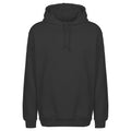 Black - Front - Casual Original Mens Pullover Hood