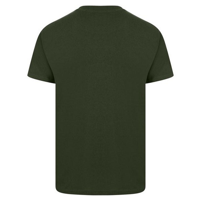 Forest Green - Side - Casual Classic Mens Ringspun Tee