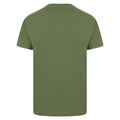 Military Green - Side - Casual Classic Mens Ringspun Tee