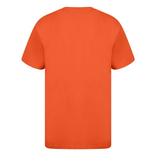 Orange - Side - Casual Classic Mens Ringspun Tee