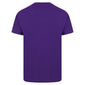 Purple - Side - Casual Classic Mens Ringspun Tee