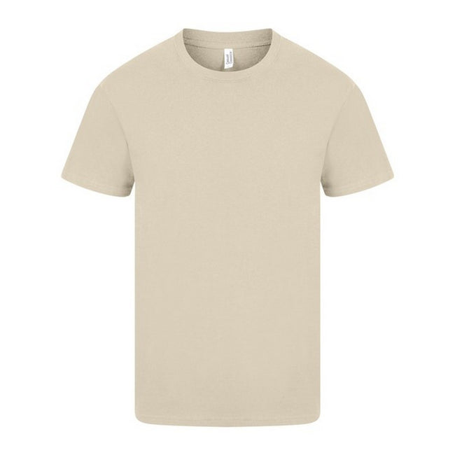 Sand - Front - Casual Classic Mens Ringspun Tee