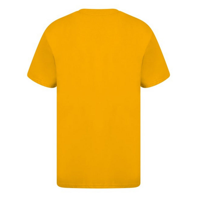 Yellow - Side - Casual Classic Mens Ringspun Tee
