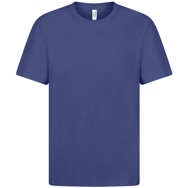Sapphire Blue - Front - Casual Classic Mens Ringspun Tee