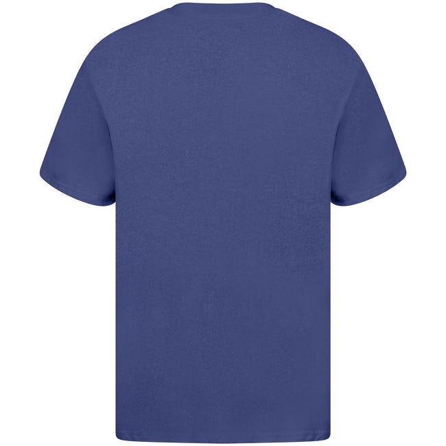Sapphire Blue - Back - Casual Classic Mens Ringspun Tee