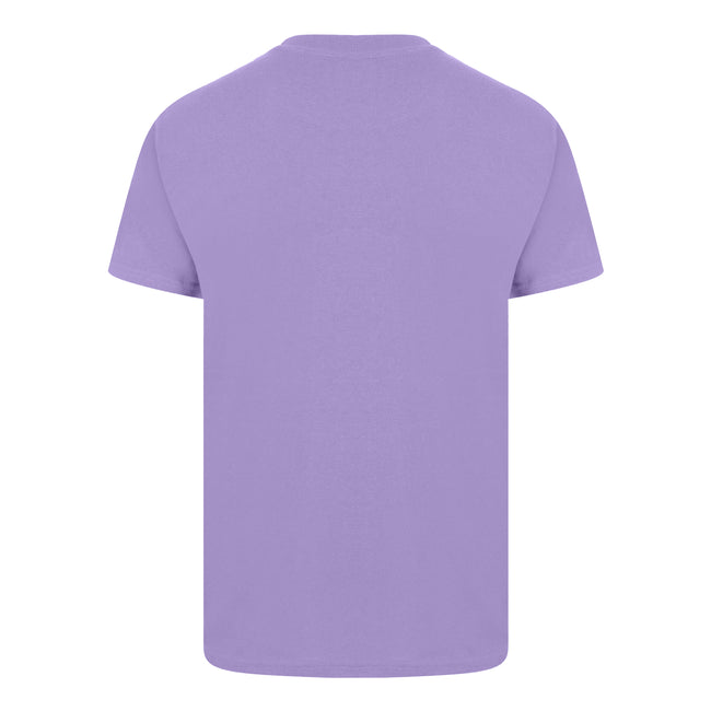 Lilac - Back - Casual Classic Mens Ringspun Tee