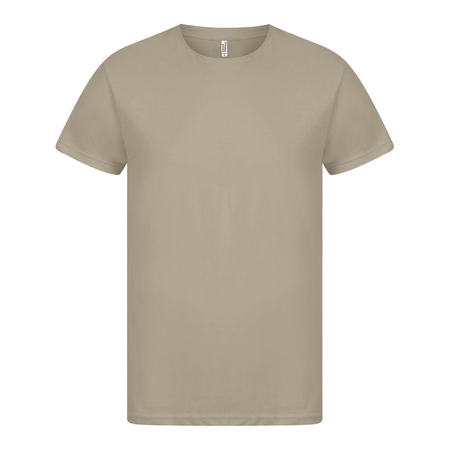 Ecru - Front - Casual Classic Mens Ringspun Tee