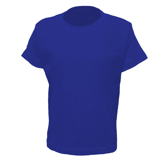 Royal Blue - Front - Casual Classic  Childrens-Kids Ringspun Tee