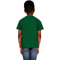 Forest Green - Back - Casual Classic Childrens-Kids Ringspun Tee