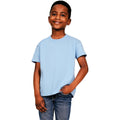 Light Blue - Front - Casual Classic Childrens-Kids Ringspun Tee