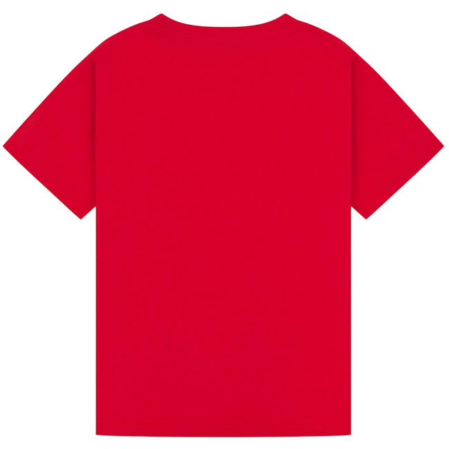 Red - Back - Casual Classic Childrens-Kids Ringspun Tee