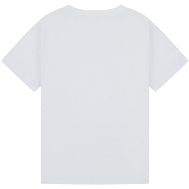 White - Back - Casual Classic Childrens-Kids Ringspun Tee