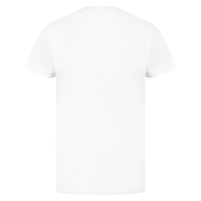 White - Back - Casual Classics Mens Premium Ringspun Tee