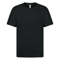 Black - Front - Casual Classics Mens Premium Ringspun Tee
