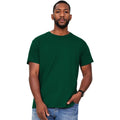 Forest Green - Side - Casual Classics Mens Premium Ringspun Tee