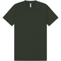 Forest Green - Front - Casual Classics Mens Premium Ringspun Tee