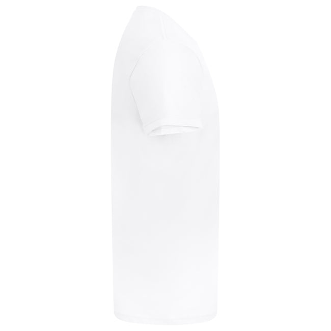 White - Side - Casual Classics Mens Premium Ringspun Tee