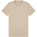 Sand - Front - Casual Classics Mens Premium Ringspun Tee