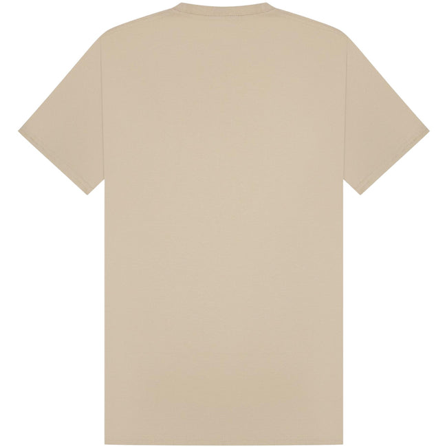 Sand - Back - Casual Classics Mens Premium Ringspun Tee