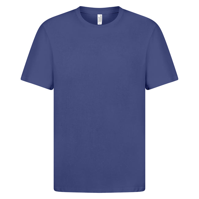 Royal Blue - Front - Casual Classics Mens Premium Ringspun Tee