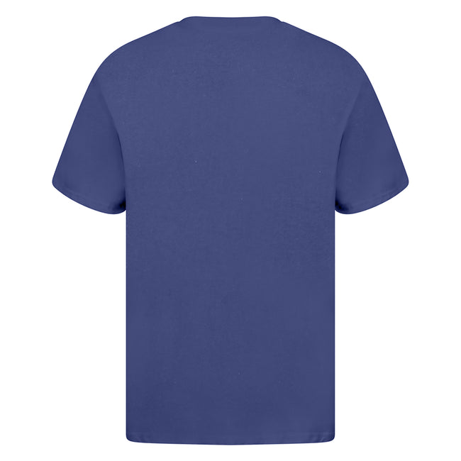 Royal Blue - Back - Casual Classics Mens Premium Ringspun Tee
