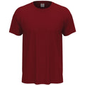 Bordeaux - Front - Stedman Unisex Adults Classic Tee