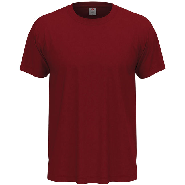 Bordeaux - Front - Stedman Unisex Adults Classic Tee