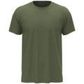 Military Green - Front - Stedman Unisex Adults Classic Tee