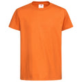 Orange - Front - Stedman Childrens-Kids Classic Tee