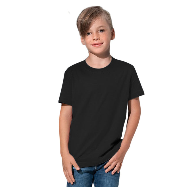 Black Opal - Back - Stedman Childrens-Kids Classic Tee
