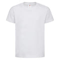White - Front - Stedman Childrens-Kids Classic Tee