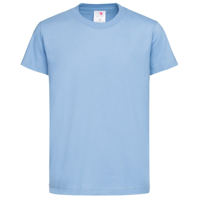 Light Blue - Front - Stedman Childrens-Kids Classic Tee