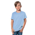 Light Blue - Back - Stedman Childrens-Kids Classic Tee