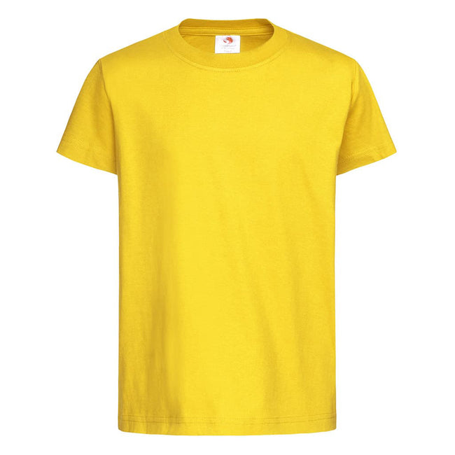 Sunflower Yellow - Front - Stedman Childrens-Kids Classic Tee