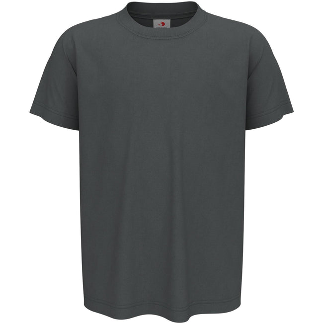 Slate Grey - Front - Stedman Childrens-Kids Classic Tee