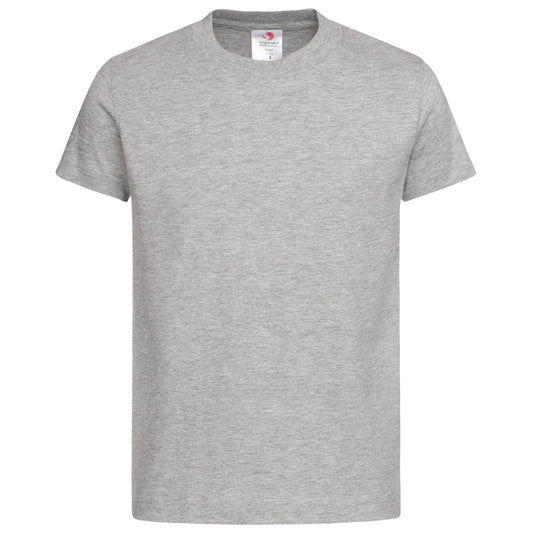 Heather Grey - Front - Stedman Childrens-Kids Classic Tee