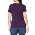 Deep Berry - Back - Stedman Mens Classic V Neck Tee