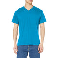 Ocean Blue - Back - Stedman Mens Classic V Neck Tee
