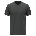 Slate Grey - Front - Stedman Mens Classic V Neck Tee