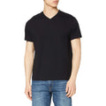 Black Opal - Back - Stedman Mens Classic V Neck Tee