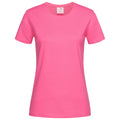 Sweet Pink - Front - Stedman Womens-Ladies Classic Tee