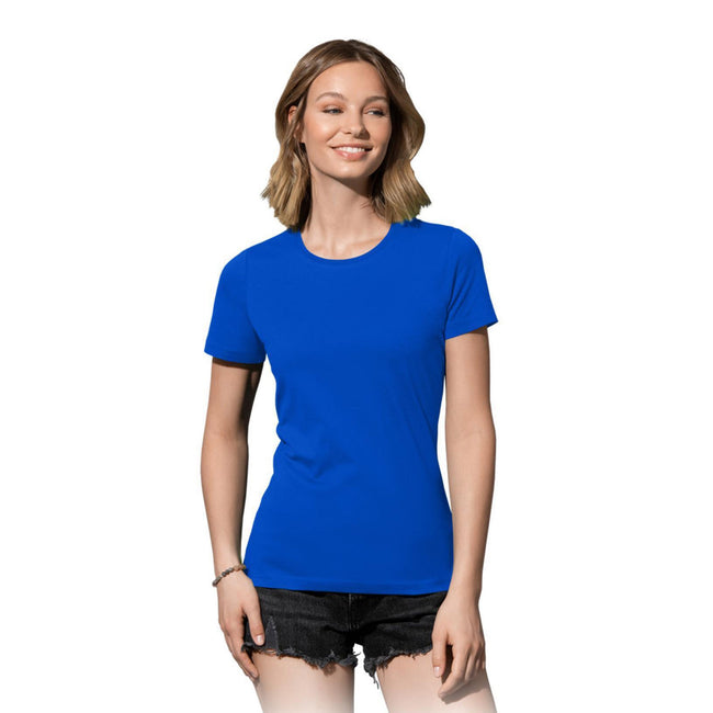 Bright Royal - Back - Stedman Womens-Ladies Classic Tee