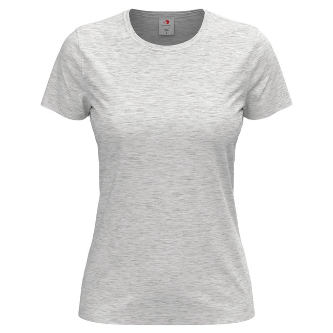 Ash - Front - Stedman Womens-Ladies Classic Tee