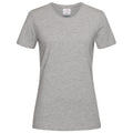 Grey Heather - Front - Stedman Womens-Ladies Classic Tee