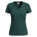 Bottle - Front - Stedman Womens-Ladies Classic V Neck Tee