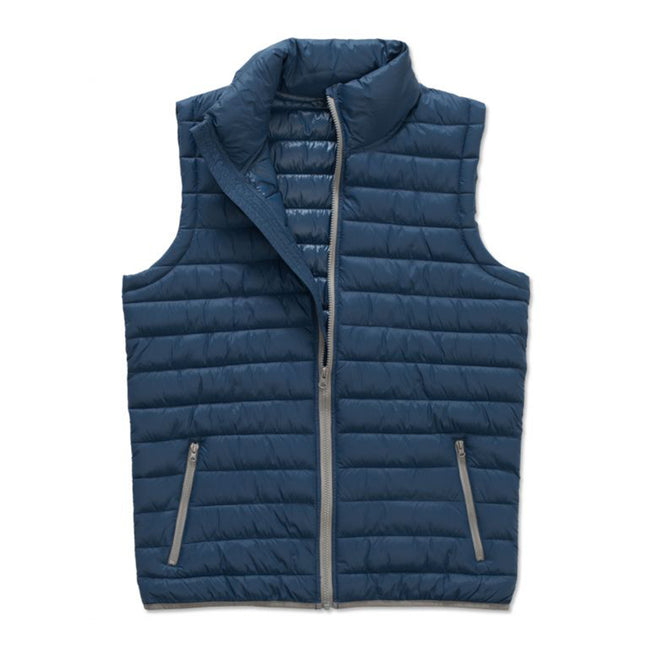 Dark Blue - Back - Stedman Mens Active Padded Vest