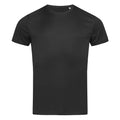 Black Opal - Front - Stedman Mens Active Sports Tee