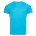 Hawaii Blue - Front - Stedman Mens Active Sports Tee