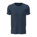 Navy - Front - Stedman Mens Active Sports Tee