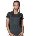 Granite Grey - Back - Stedman Womens-Ladies Active Sports Tee